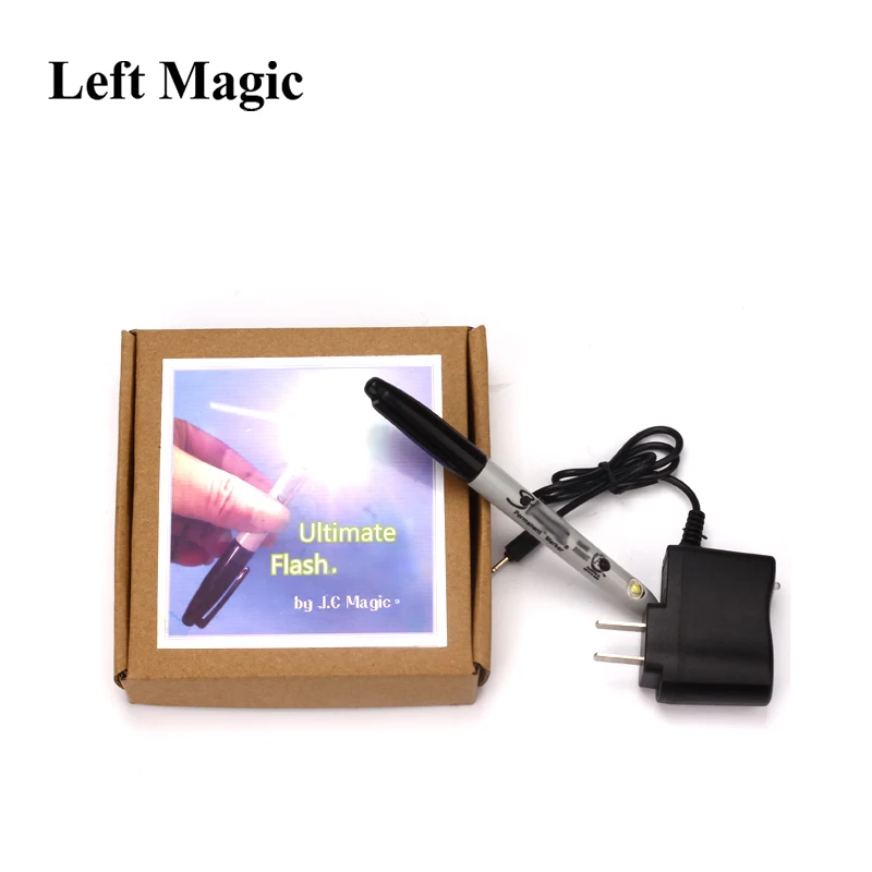 Яркая вспышка авторучка J.C MagicTricks Иллюзия сцены Волшебный реквизит-аксессуары ментализм крупным планом мерцающий шелк исчезающая магия