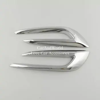 

For Opel Mokka Buick Encore 2016-2019 Front Rear Fog Light Lamp Frame Panel Cover Foglight Trims ABS Chrome Car Accessories