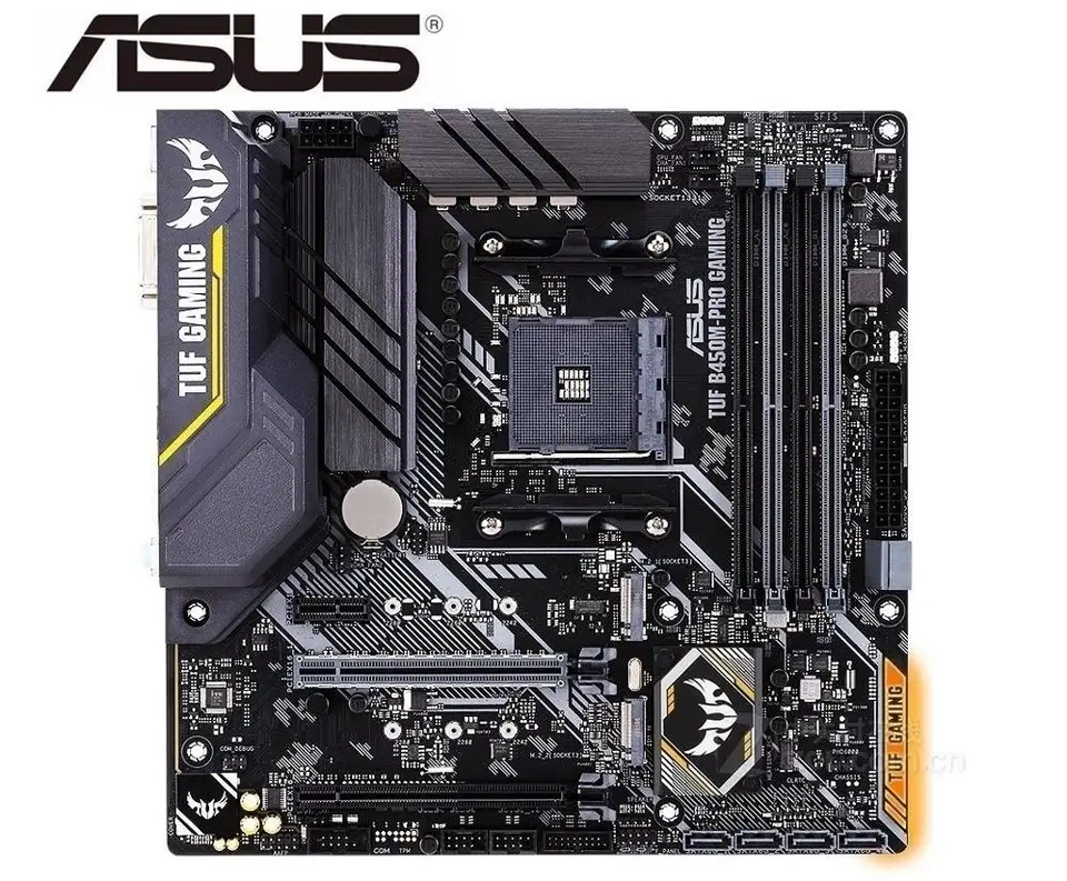 New Asus Tuf B450m Pro Gaming Desktop Computer Game Board Desktop Mainboard Socket Am4 Ddr4 64g Dual Channel Motherboard Motherboards Aliexpress