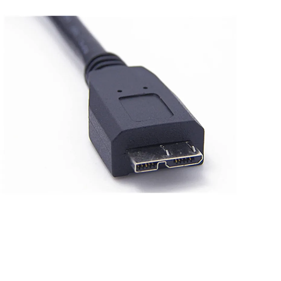 50 см USB 3,0 Dual power Y shape 2 X type a to Micro B высокоскоростной до 5 Гбит/с кабель передачи данных для внешних жестких дисков