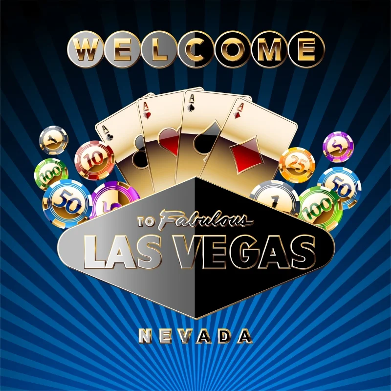 NXB04138 Laeacco Las Vegas фон рулетка кости казино развлечения вечерние баннер фотографии фоны фотосессия Фотостудия - Цвет: NXB04138
