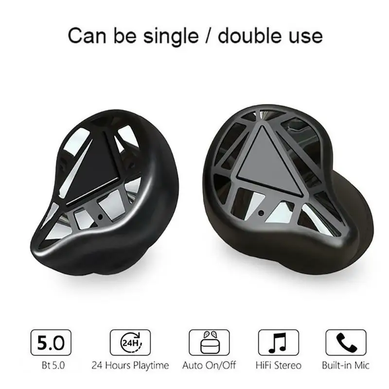 X28 TWS беспроводные наушники Airdots Bluetooth сенсорное управление Hi-Fi стерео гарнитура одиночное двойное использование шумоподавление игровые наушники