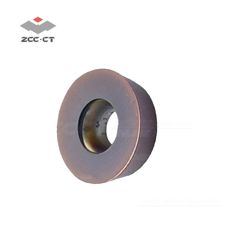 

10pcs Original ZCC RDKW RDKW1204 MO YBG205 Carbide Inserts Lathe Cutter Tools CNC Turning R6 for stainless steel