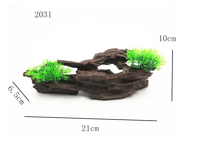 Аквариумная Смола пейзаж мертвой древесины модель в виде дерева из смолы голова корни модель Дрифтвуд аквариум ландшафтное украшение