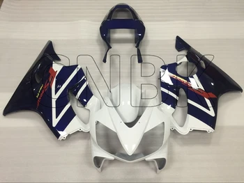 

for Honda Cbr600 2003 Fairings CBR600 F4i 2002 Dark Blue White Fairings CBR F4i 2001 - 2003 Motorcycle Fairing