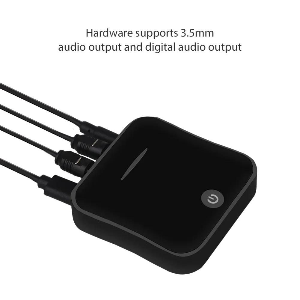 2 в 1 беспроводной Bluetooth 5,0 музыкальный аудио передатчик приемник Мини 3,5 мм aux aptX HD низкая задержка оптический авто на адаптер для ТВ