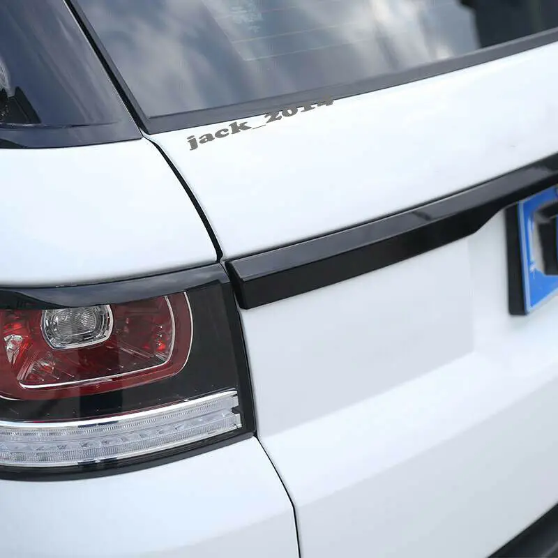 Глянцевый черный задний багажник для губ Накладка для Land Rover Range Rover Sport