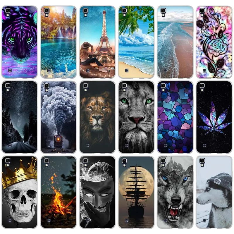 Чехол для Coque чехол LG X Power мягкий силиконовый из ТПУ с рисунком K220ds K220 LS755 телефона