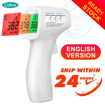 

2020 Muti-fuction Digital Termomete Infrared Forehead Termometro Tool Non-contact Temperature Measurement Device