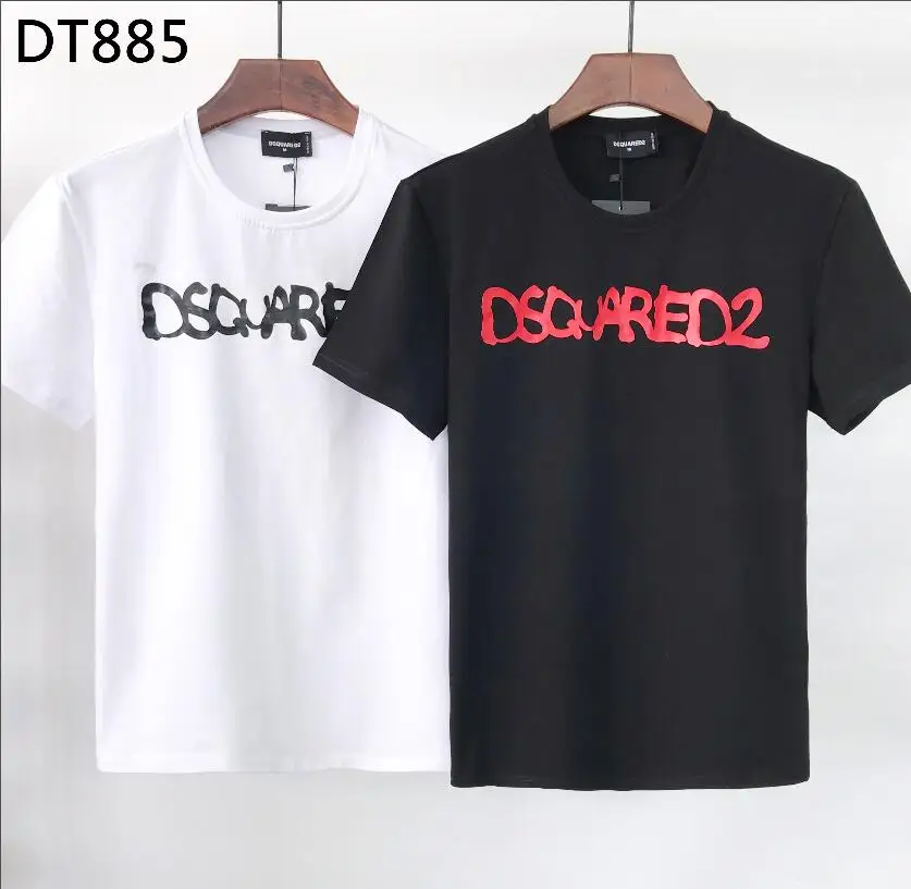 DSQUARED2 Men Women Pure Cotton T Shirt 