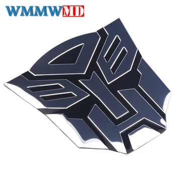 

Car Decoration Autobots Sticker 3D Metal Creative Aluminium Transformers Emblem Badge Decal Motorcycle Styling Auto Accessories