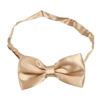 

Satin Tuxedo Cummerbund+Bow Tie +Hanky Set Prom Wedding Champange
