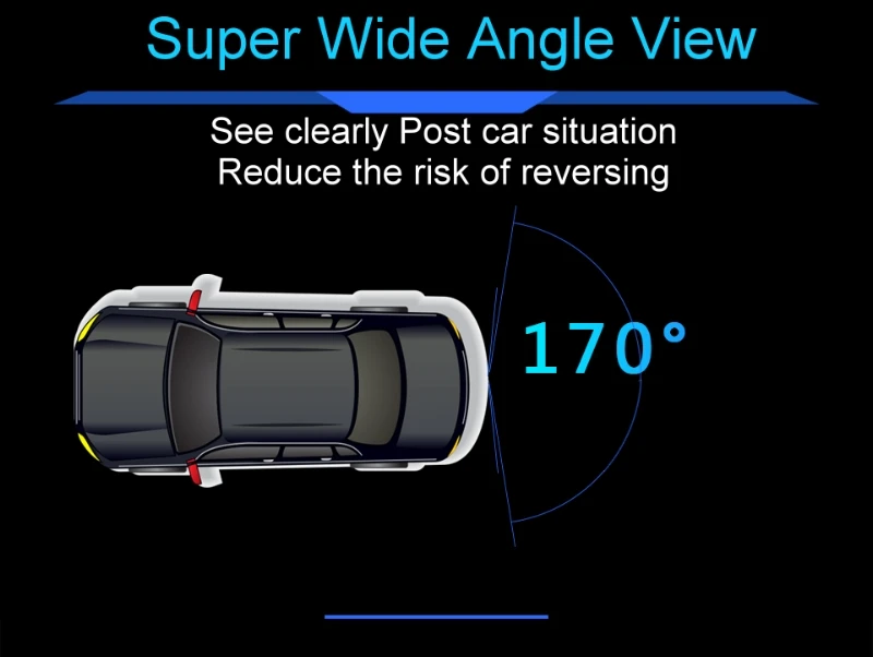 car rear view camera trasera Auto reverse backup parking Night Vision Waterproof HD