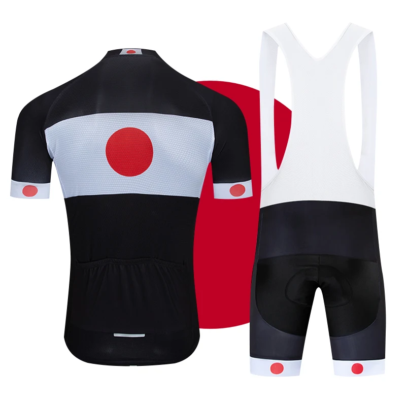 Japan black New Team Cycling Jersey/Cycling sets Customized Road Mountain Race Top max storm