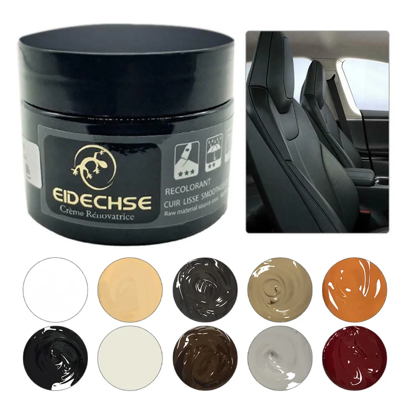 EIDECHSE Car Leather Repair Kit Auto Complementary Color Paste Car Seat