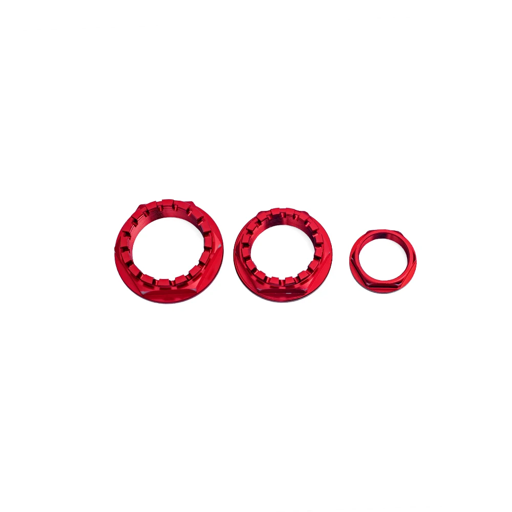 Aluminum Front Rear Wheel Racing Axle Nuts Nut Axle 3PCS For Ducati 748 / 916 / 996 / 998 / 848 Hypermotard 796 821 1100 Monster