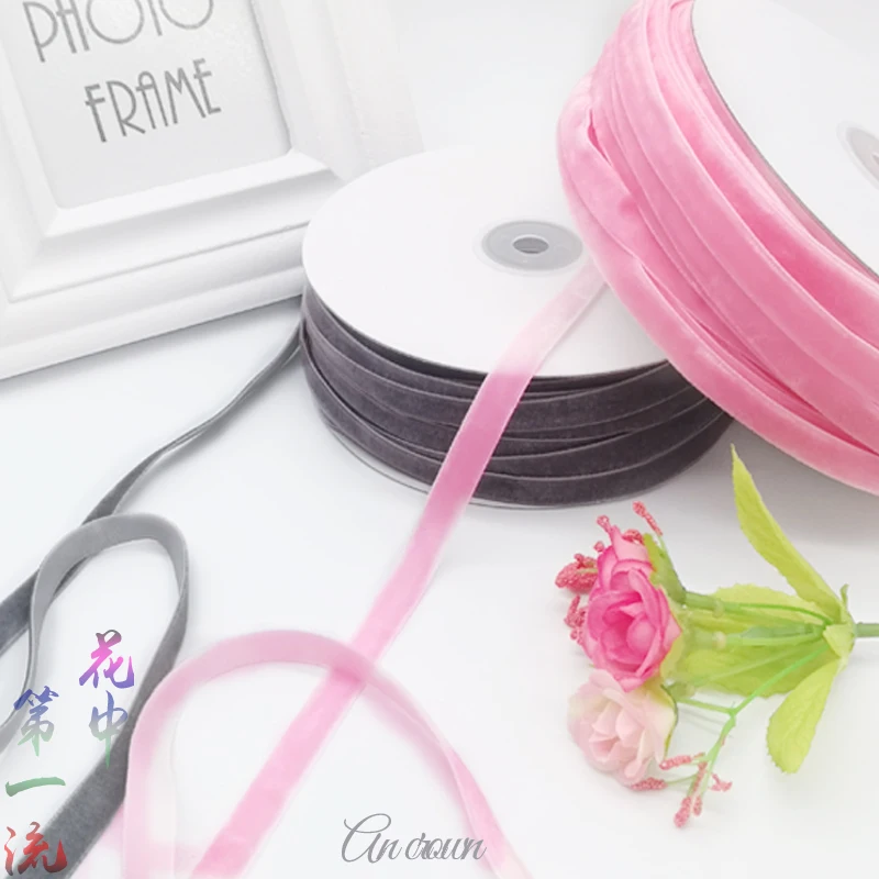 50yards 3/8 "10mm Velvet Ribbons Handmade Ribbon Wedding Party Decor Ribbon for Gift Wrapping DIY Hair Bowknot Sewing Fabric Ribbon Decoration Ribbon Supplies Wrapping Ribbon Sewing Ribbon Velvet Ribbon