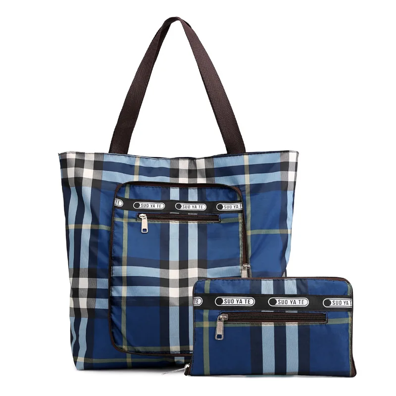 

Fashion Handbag Shopping Large Capacity 2019 New Style Nylon Printed One-Shoulder Versatile Large-Volume WOMEN'S Bag Different S