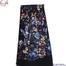 Модный дизайн тюль модная вышивка кружевная ткань для платья