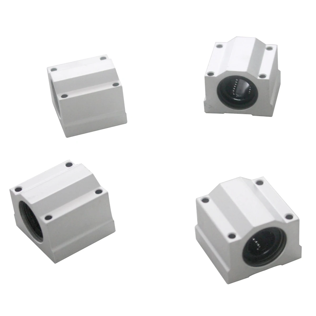 4pcs Linear Motion Ball Bearing SCS8UU-SCS25UU Slide Bushing Bearing Block