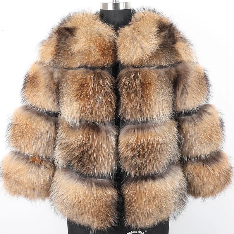 2019 winter new fashion ladies coat, thick fur coat, high quality fur