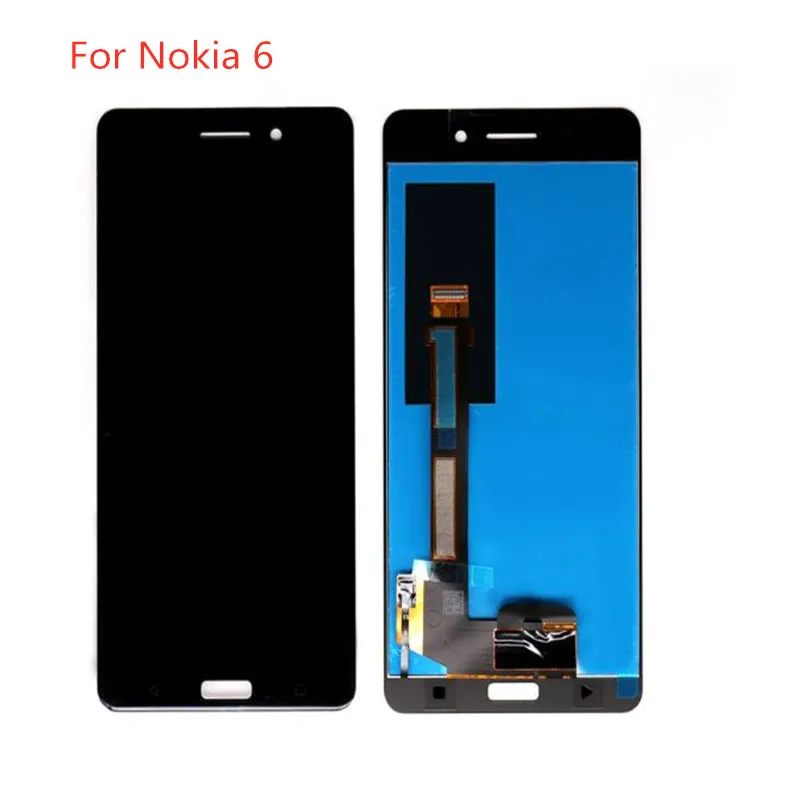 Для Nokia 6 ЖК-дисплей сенсорный экран стеклянная панель дигитайзер в сборе