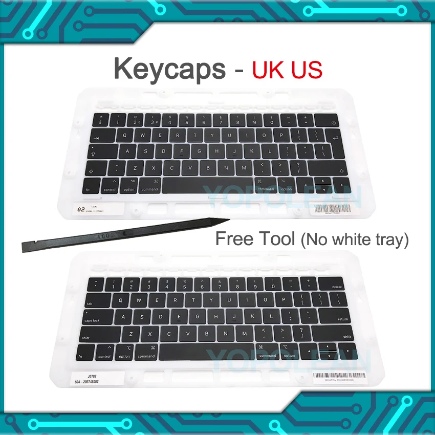 Клавиатура A1706/A1707 для Macbook Pro английская раскладка клавиш 2016 2017 год|Клавиатуры