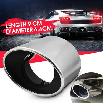 

Chrome Stainless Steel Exhaust Muffler Oval Pipe Fit for Honda for Accord 2008 2009 2010 2011 2012