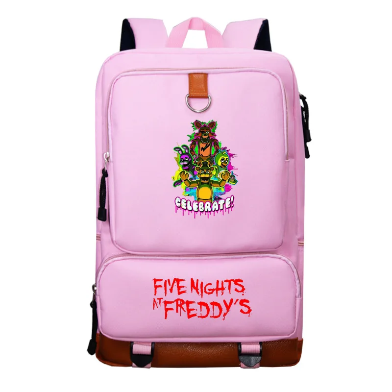 Игра Five Nights At Freddy's лисица Фредди FNAF Рюкзак Студенческая сумка для книг рюкзак школьный для ноутбука сумка на плечо мужской рюкзак для деловых поездок - Цвет: 1 HL