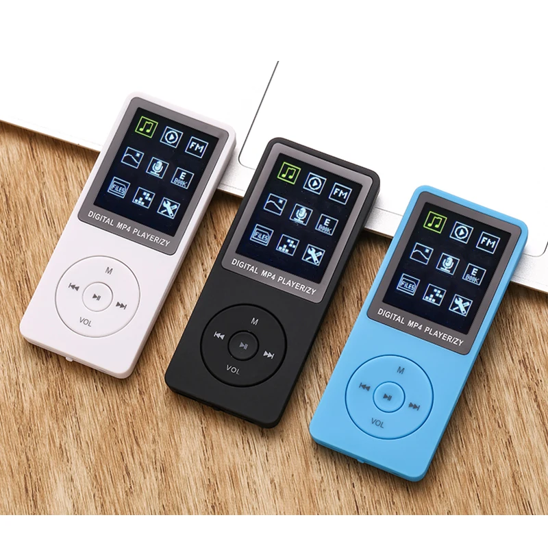Мини MP3 музыкальные плееры модный портативный MP3-плеер 1,8 дюймов ЖК-экран fm-радио с микрофоном Поддержка SD карты 128 Гб Walkman