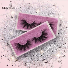 SEXYSHEEP толстые длинные 5D норковые ресницы длительного действия норковые ресницы естественное драматическое объемное наращивание ресниц 3d накладные ресницы