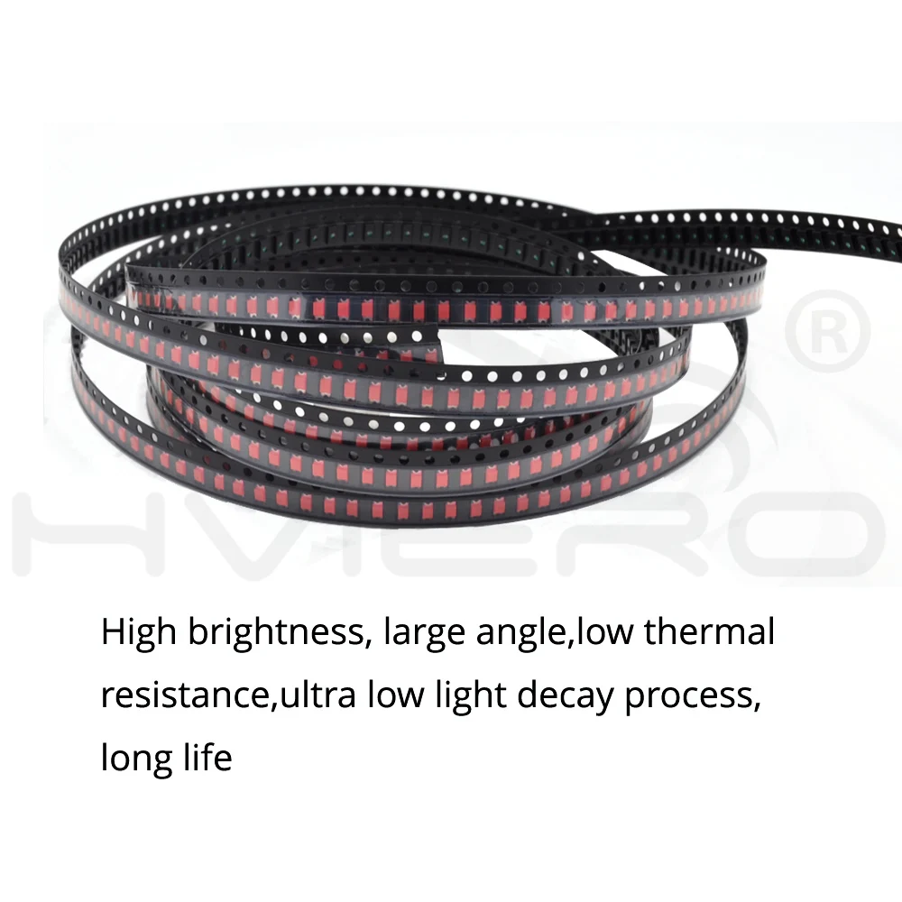 Hviero Smd Smt 1206 SMD SMT White Red Green Blue Yellow Pink Orange Super bright LED lamp light-emitting diodes LED Super bright light