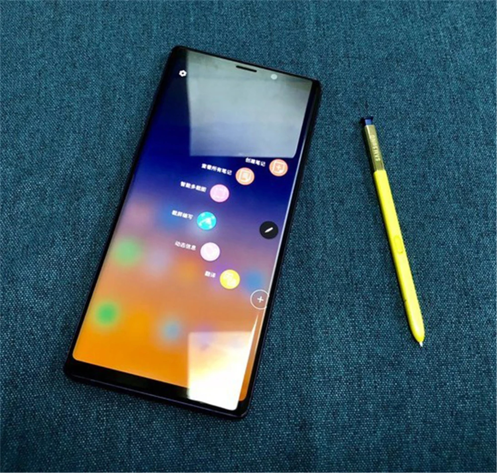 Samsung Galaxy Note9 Note 9 N9600 512 ГБ разблокированный LTE мобильный телефон Snapdragon 845 Восьмиядерный с двумя sim-картами 6," двойной 12 МП ОЗУ 8 Гб NFC