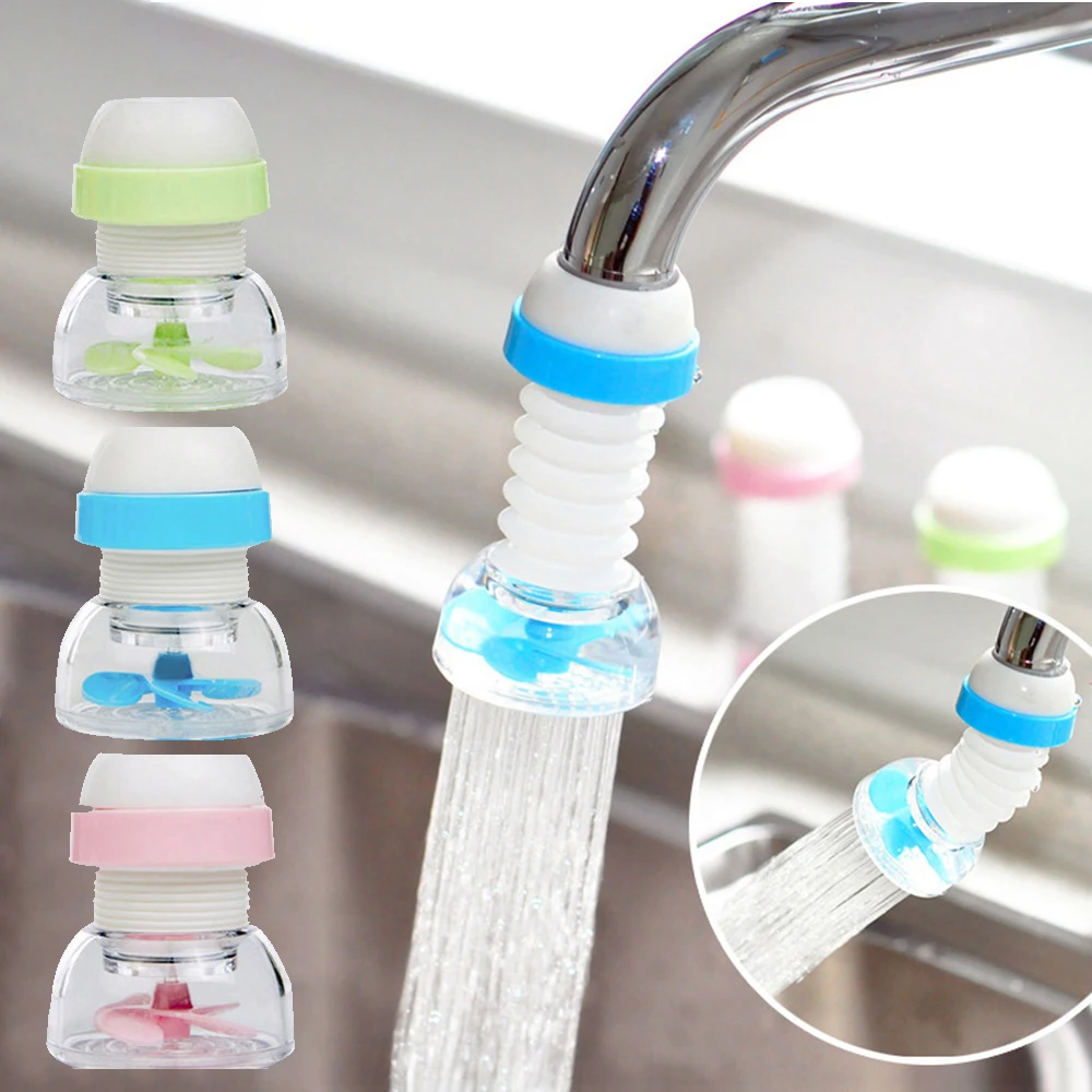 1Pcs Colourful Kitchen Accessories Anti-splash Faucet Filter Tip Water Sprayer Tap Strainer Extender | Обустройство дома