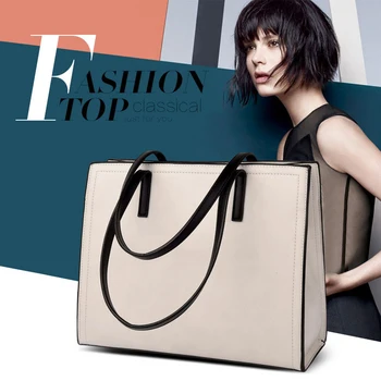 

2019 New Pu Leather Handbags Big Women Bag High Quality Casual Female Bags Tote Brand Shoulder Bag Ladies Large Bolsos