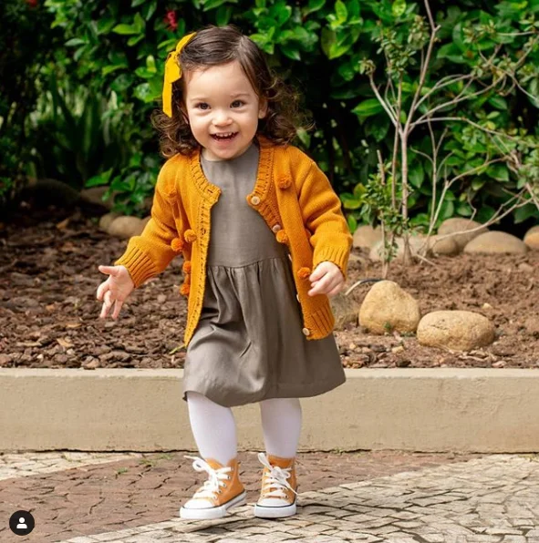 

Oeak Baby Hand-made Bubble Ball Sweater Knitted Cardigan Jacket Baby Sweater Coat Girls Cardigan Girl Autumn Winter Sweaters