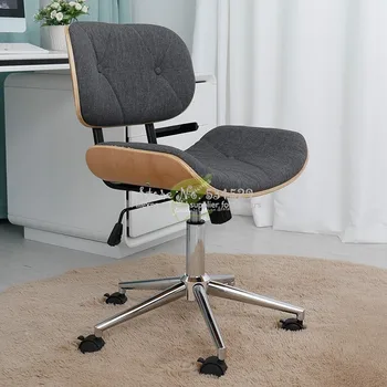 

21%Modern Minimalist Office Chair Gaming Work Chairs Swivel Chair Ergonomic Chair Lift Synthetic Leather With Handrails