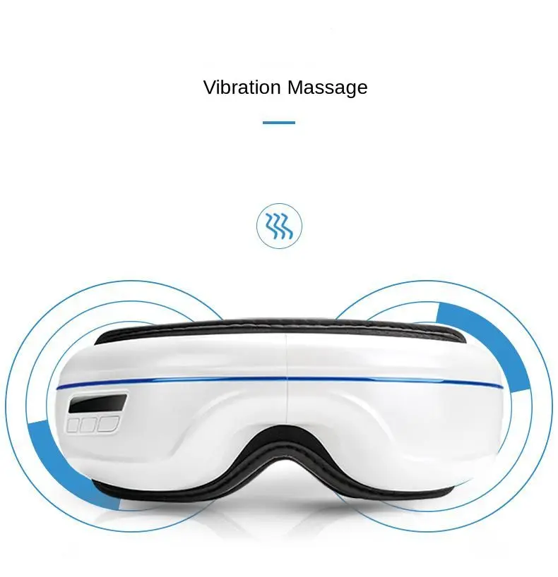 Massageador de Olho Cuidados com os Olhos Aliviar a Fadiga Inteligente Portátil Vibração Elétrica Instrumento Compressa Quente Fisioterapia Massagem Óculos 16 Cheap Massagem olho Instrumento