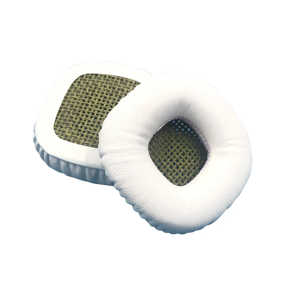 

1 Pair Protective Ear Pads Easy Install Elastic Comfortable Mesh Soft Leather Sponge Cushion Headphones For Marshall Major I II