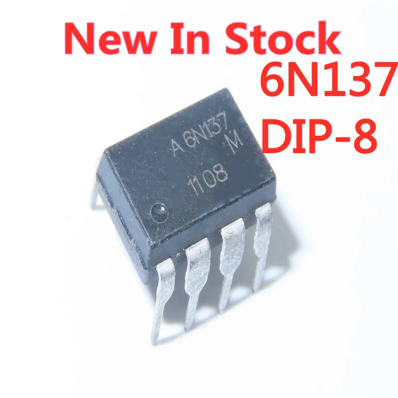 10 шт./лот 6N137 A6N137 DIP-8 анод изолятор материнскую плату Выход в наличии новый