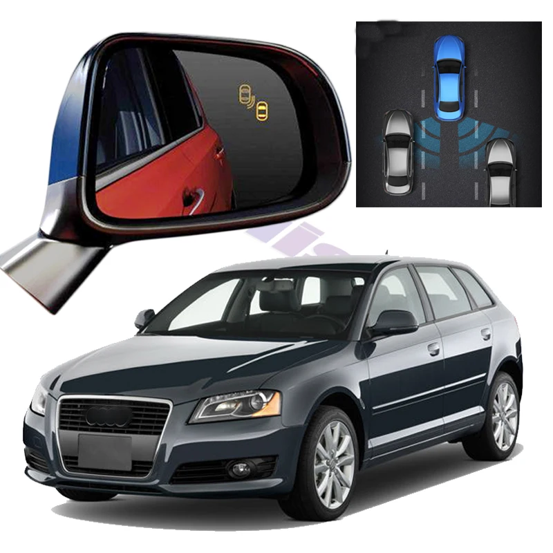 

Car BSM BSD BSA Radar Warning Safety Driving Alert Mirror Detection Sensor For Audi A3 8P 2012