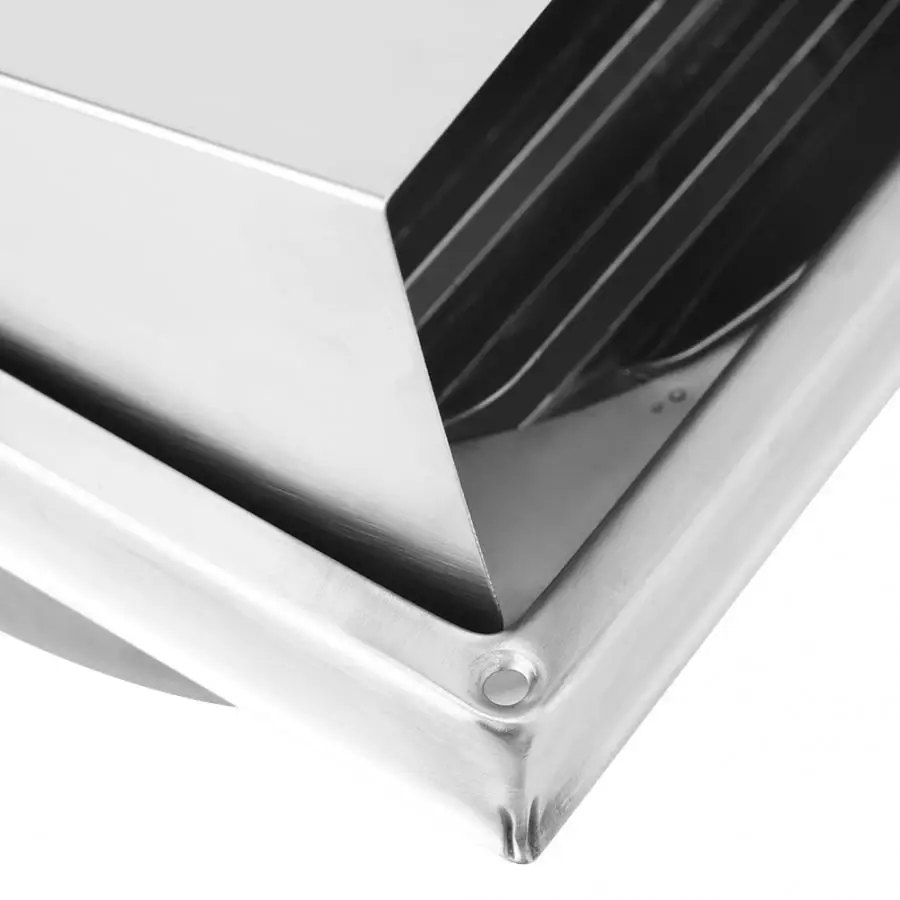 Настенный вентиляционный воздуховод бытовой из нержавеющей стали гриль