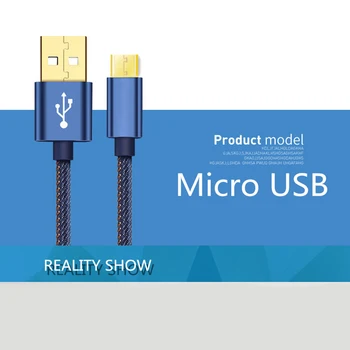 

0.25m 1.2m 1.8m Micro USB Cable for Xiaomi Redmi Note 5 Pro 4 Reversible Micro USB Charger Data Cable for Samsung Mobile Phone