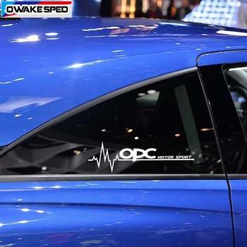 

2pcs 23cm Car Reflective Vinyl Decal Side Window Sticker For Opel OPC Astra Insignia Corsa Vectra Mokka Vivaro Adam Accessories