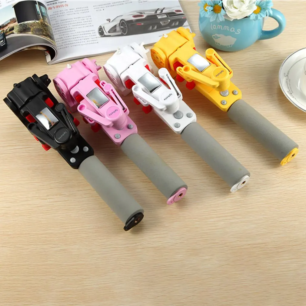 

Selfie Stick Portable 360 Degree Smart Rotation Extendable Wireless Bluetooth 4.0 Remote Control For Android IOS for xiaomi