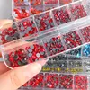 New Mix Size SS6-SS30 1000pcs Hotfix Rhinestone 12Grid Box Packing Crystal and Stone For Clothes Free Shipping ► Photo 2/6