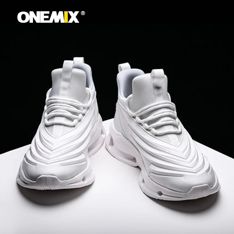Беговые кроссовки Onemix для мужчин Air Shoes Профессиональные уличные спортивные легкие буферные кеды, кроссовки Ho Мужская обувь для тренировок