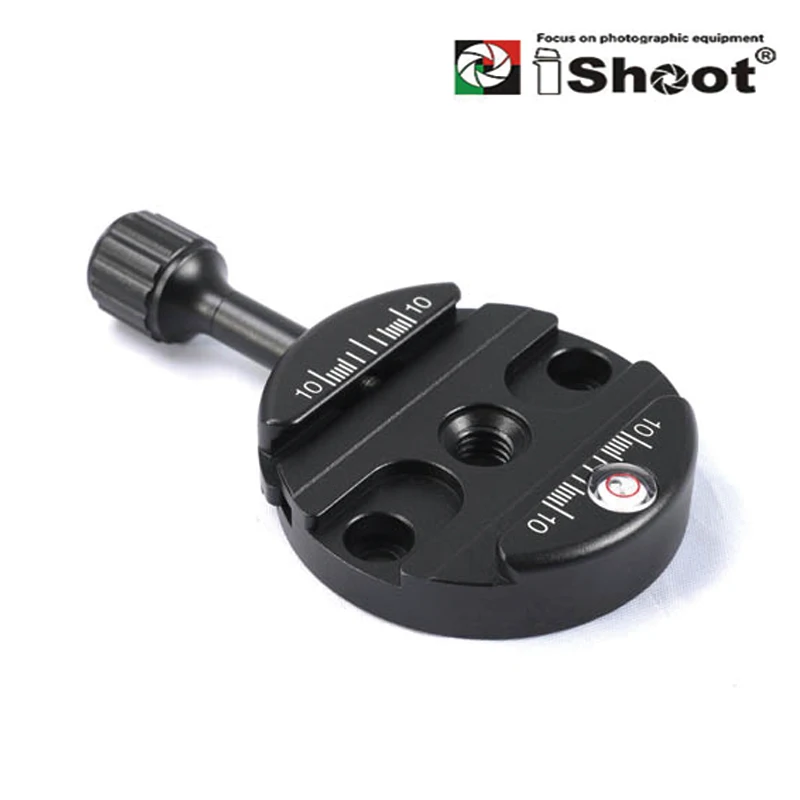 Круглый зажим iShoot для RRS ARCA SWISS KIRK Wimberley MARKINS BENRO SIRUI штатив камеры панорамная