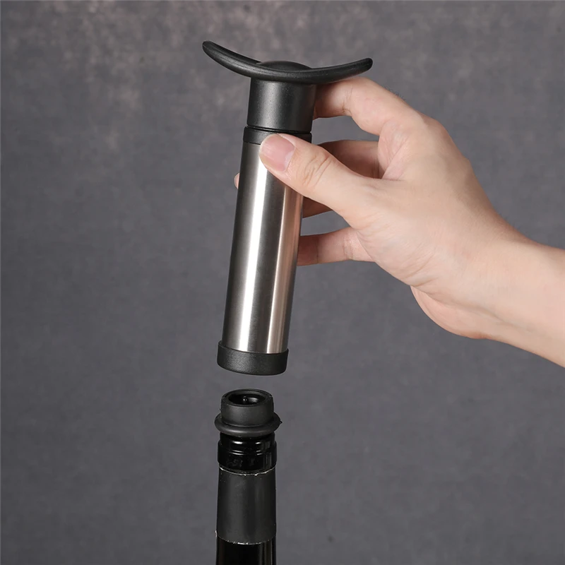 Premium Wine Preserver Pump with Airtight, Leak-Proof Seal and Durable Stainless Steel Construction