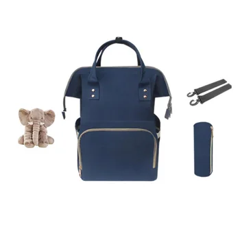 

Wholesale USB Charging Multifunction Fashion Mummy Bag Waterproof Baby Diaper Bags